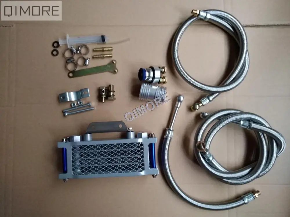 Performance Oil Radiator Set / Oil Cooler Set for 4 stroke Chinese