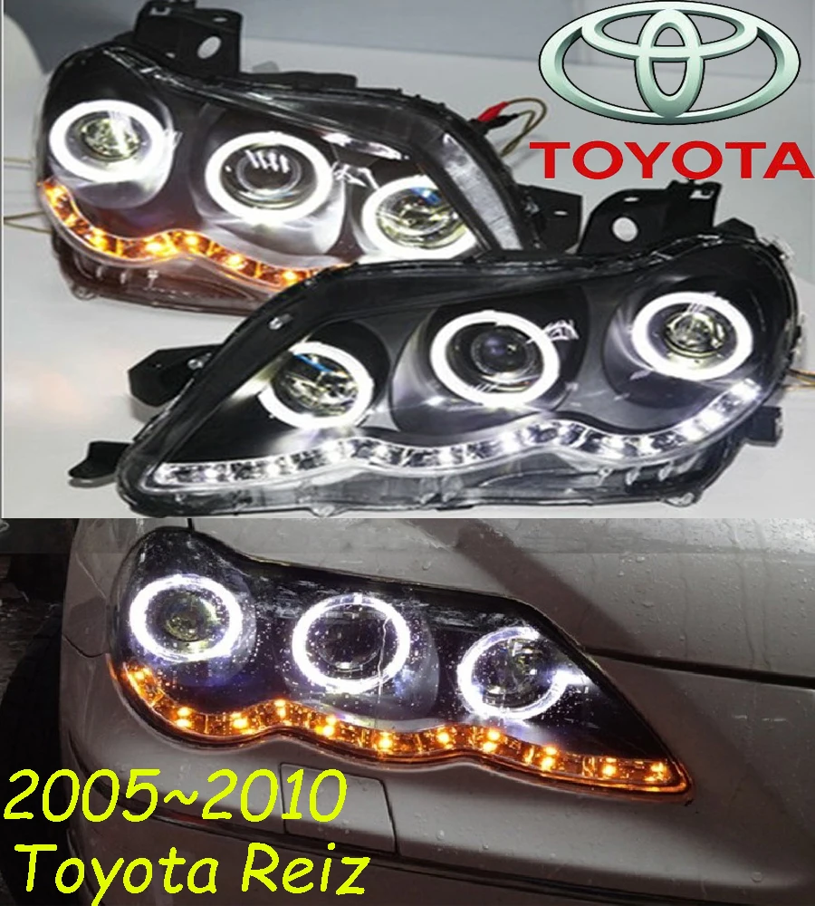 Reiz headlight,2005~2009/2010~2013,(LHD,RHD need add 200USD),Free ship! Reiz fog light,2ps/set+2pcs Aozoom Ballast,Reiz