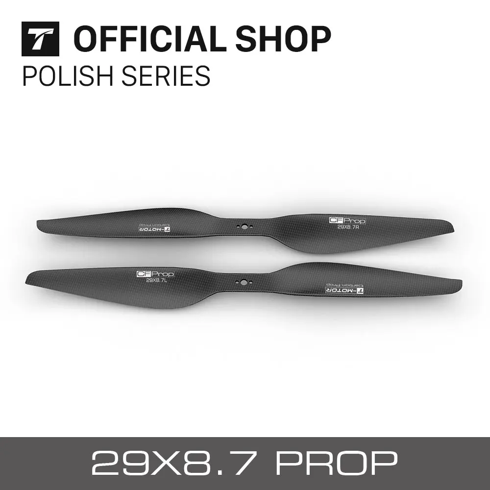 T motor P29 8 7 Inch Carbon Fiber Prop 2PCS Pair for UAV font b Drone