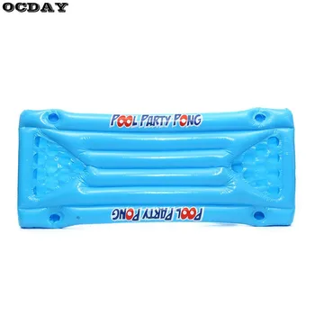 

Inflatable Beer Pong Floats Table Swimming Pool Raft Lounge PVC Floating Raft with 24 Cup Holders for Pool Party Game water toy
