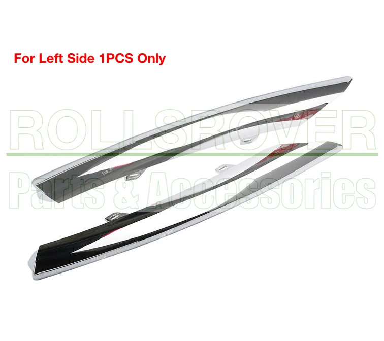 RollsRover Front Bumper Chrome Molding Trim For Jaguar XJ XJR Left US