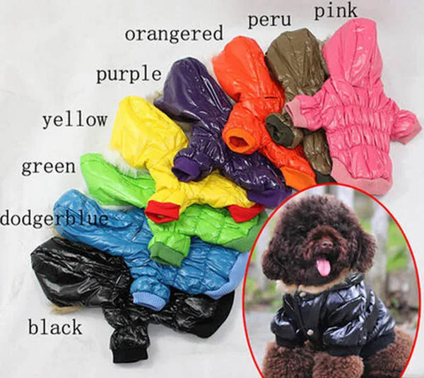 2015 new pet dog cat warm soft coats doggy autumn winter jackets puppy hoodies dogs cats sweatershirts pets clothes 1pcs