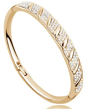 

AAAA+ rhinestone Circle Cuff bracelet Bangl crystal fashion jewelry charms girls accessories promotion top quality