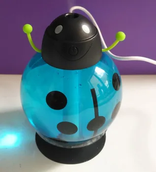 

GX02-13,Small ladybug car usb Humidifier incubator diffuser led Mini Air Humidifier Air Diffuser Portable Water Aroma Mist Maker