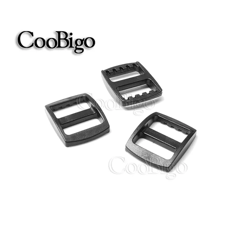 

10pcs Pack 5/8"(16mm) Plastic Curved Tri Glide Slider Adjust Buckles Wider Style Backpack Straps Bag Parts Outdoor Accessories