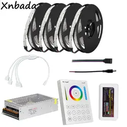 DC12V 234 светодиодов/m 2835SMD RGB Гибкие светодиодные полосы света, milight B8 Touch Панель RGB Led контроллер Питание комплект 5 м 10 м 15 м 20 м