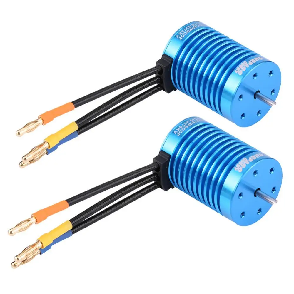 Бесщеточный двигатель F540 с 4 полюсами 3000KV / 4370KV бесщеточный мотор 3 175 мм валом для