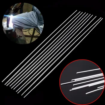 

10pcs 450mm Aluminum Welding Rod Silver Low Temperature Metal Rods Stick 2.4mm Diameter