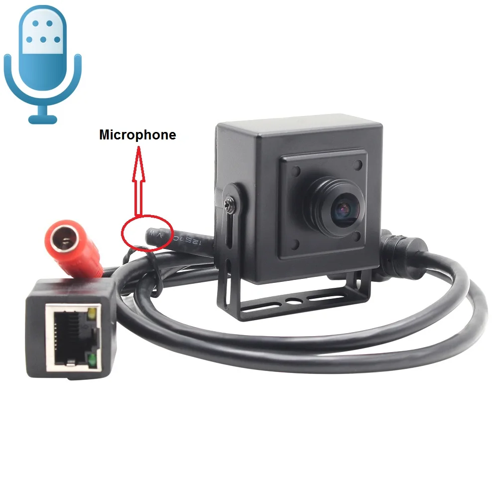 

1MP 170 degree Wide Angle Fisheye Mini IP camera 720P Home Security CCTV Surveillance Onvif Video Camera P2P HD With Microphone