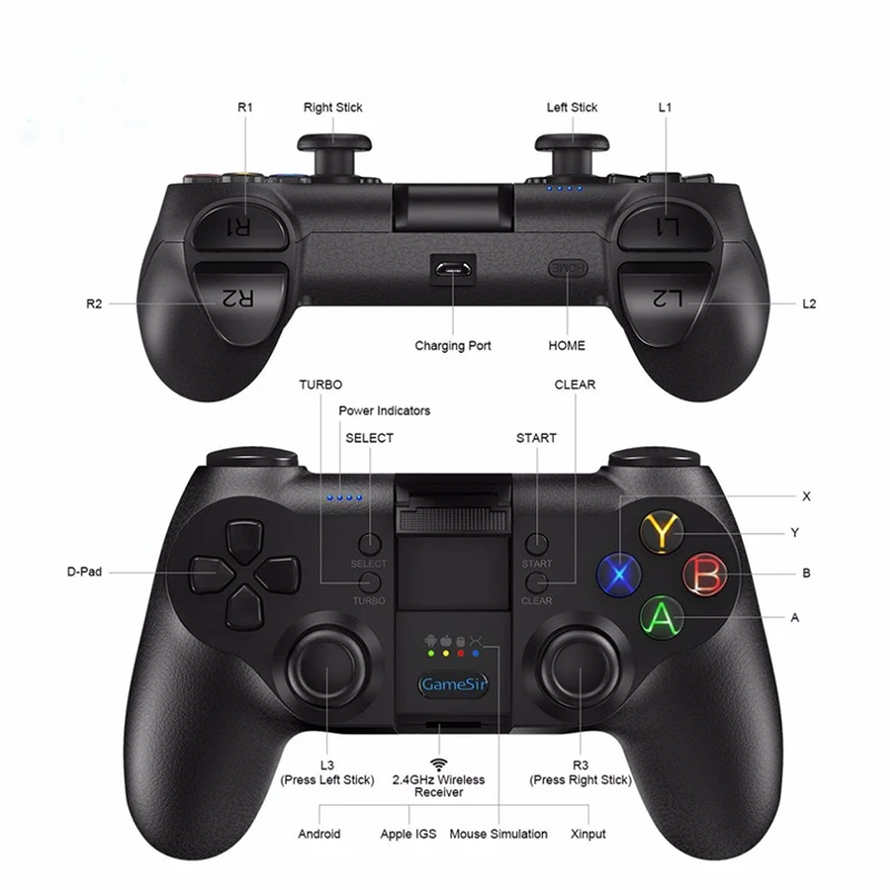 DJI tello GameSir T1 пульт дистанционного управления Джойстик ручка для ios7.0 + Android 4 0 Drone