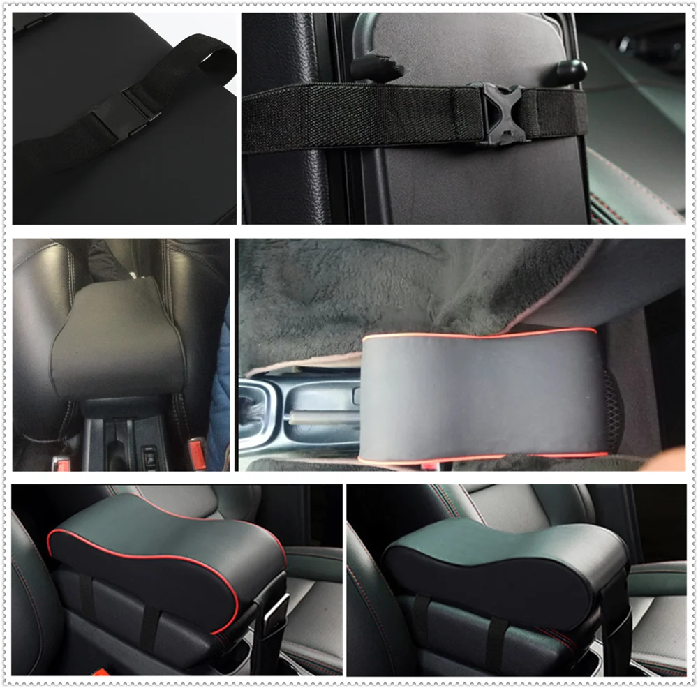 

Auto parts armrest box cushion memory cotton leather soft central mat for Kia Sportage Sorento Sedona ProCeed Optima K900