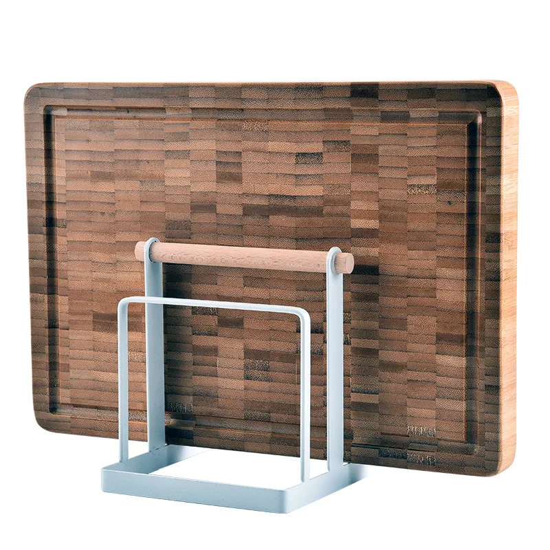 

kitchen storage Iron multi-functional pots lids cover cutting boards knife board rack kitchenware accessories organizer