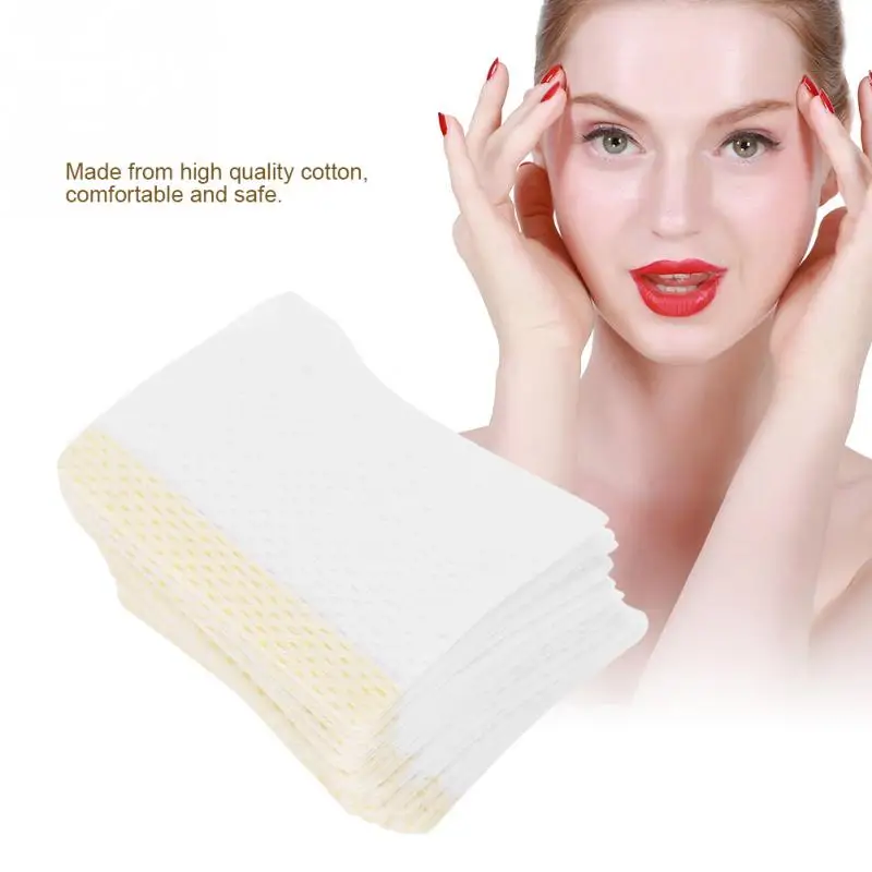 

40 pcs Disposable Cotton Eyelash Extension Remover Glue Cleaning Pad Patch Under Eyes Fake Eyelashes Beauty Eye Makeup Tools