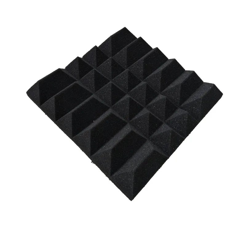 Fashion Acoustic Pyramid Polyurethane Fireproof Studio Sponge 6 PCS/lot