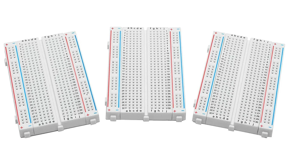 400 holes/tie points Breadboard Solderless Prototype PCB Board 400 Pin for Arduino Raspberry Pi