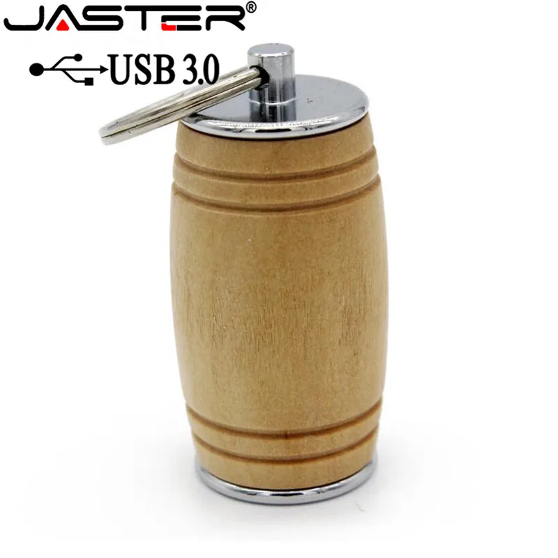 JASTER USB 3,0 пивной бочонок Флешка usb флеш-накопитель 8 ГБ 16 ГБ 32 ГБ 64 Гб грага дерево ведро вина карта памяти U диск