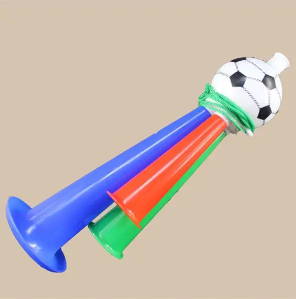 1pc Football Fans Plastic Horn Word Cup European Cup Three Sound Soccer