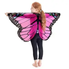 Snowshine4#5001 дизайн, модная детская одежда для мальчиков и девочек, милая богемная бабочка, шаль с принтом пашмины, костюм, аксессуар