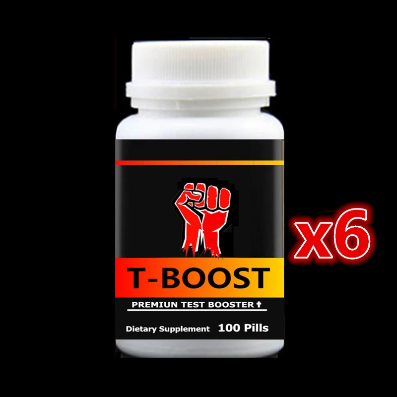 

6 bottle 600pcs Test Booster Formulate to Increase T-Levels & Energy - Tongkat Ali,Maca,L-Arginine and Horny Goat Weed