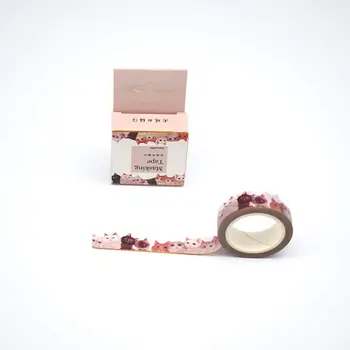 

Japanese Washi Tape Lot Red Color Cat Patterns Decorative Adhesive Masking Paper Tapes Set 1PCS