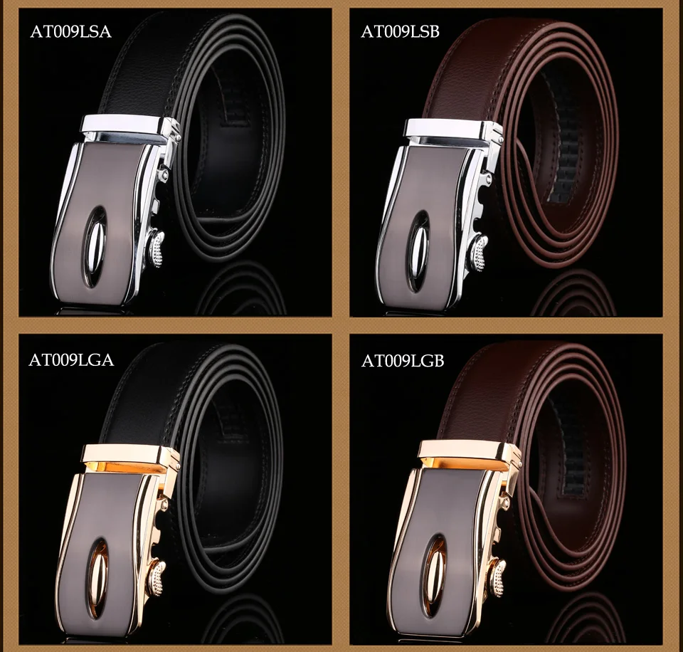 3 leather belt men