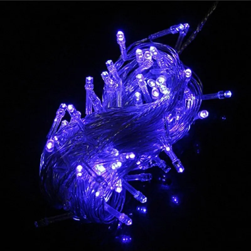 

100 LED 10M Blue LED String Light Christmas Party Decoration 110V/220V