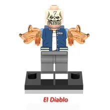 XH317 ElDiablo Single Sale figures Suicide Squad DC Super Heroes Building Blocks Models Building Toys For