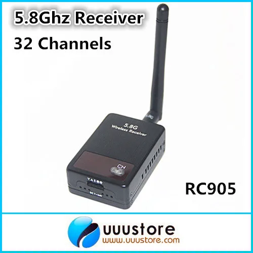 

Boscam Thunderbolt RC905 5.8Ghz FPV 32 Channels Wireless audio video AV Receiver For 5.8G transmitter
