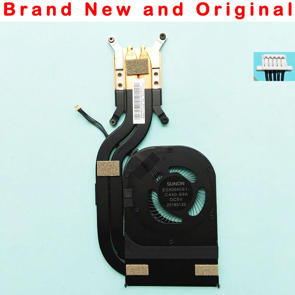 New original cpu cooling heatsink with fan for Lenovo ThinkPad X1 Carbon Gen 5 20K3 20K4