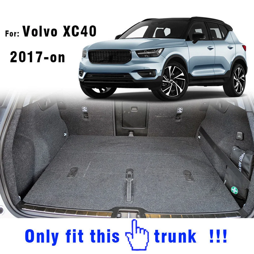Для Volvo XC40 2017 2018 2019 2020 портной поднос для ботинок задний багажник Грузовой коврик