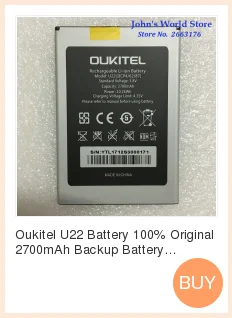 Новая батарея для Oukitel C8 3000mah специальная запасная батарея для Oukitel C8 мобильного телефона