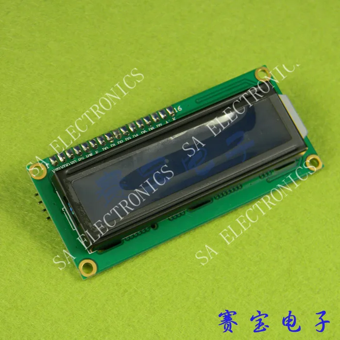 

[BELLA]oringal IIC/I2C 1602 blue blue LCD module provides a library file (C7A4)--10PCS/LOT