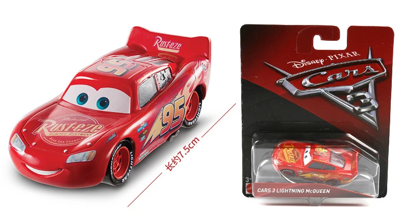 Новинка года 20 Стиль Disney Pixar Cars 3 сплава игрушечных автомобилей Молния Маккуин Джексон Storm Натали некоторые автомобили игрушка Best на день рождения подарок