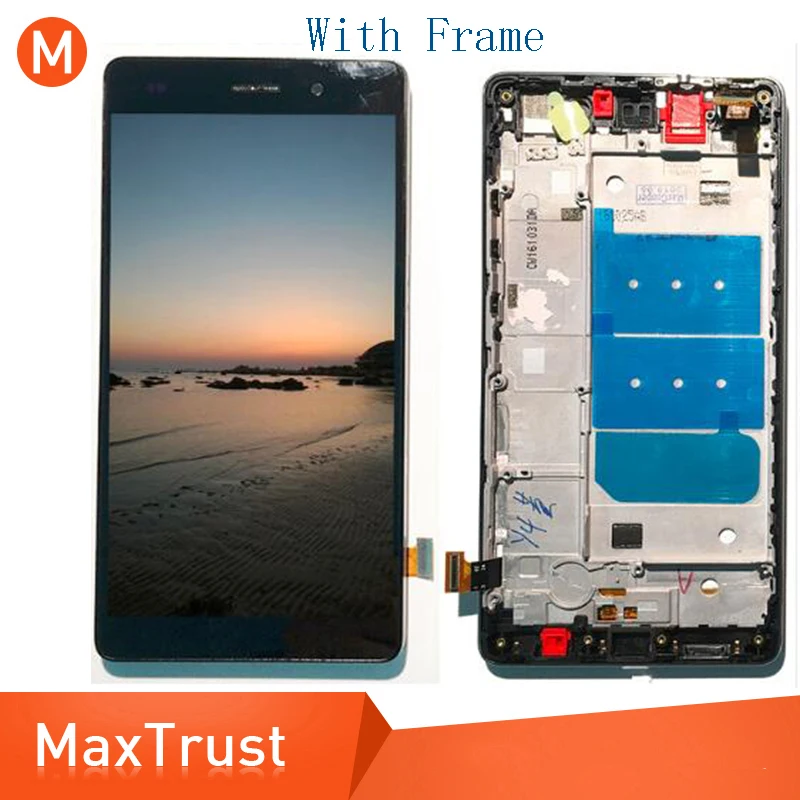 

Top Quality 5.0"For Huawei P8 Lite LCD Display And Touch Screen Digitizer With Frame Assembly Module