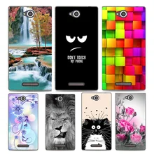 

IGWGRY For Sony Xperia C S39H C2305 5inch Soft Silicone Case Cover For Sony C2305 C 2305 Protective Fashion Cell Phone Cases