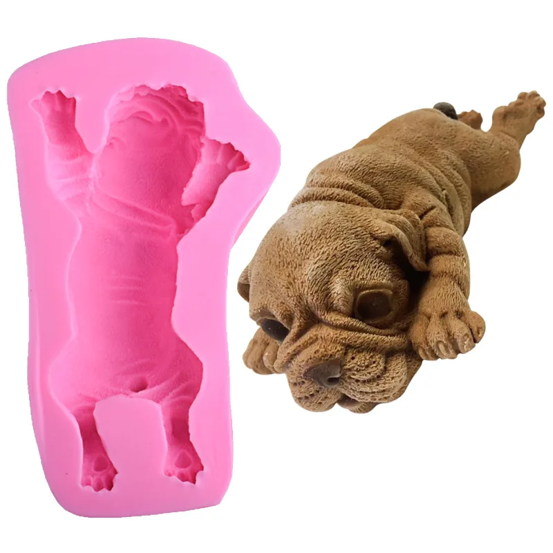 Новая искусственная форма Shar Pei для украшения тортов | Дом и сад