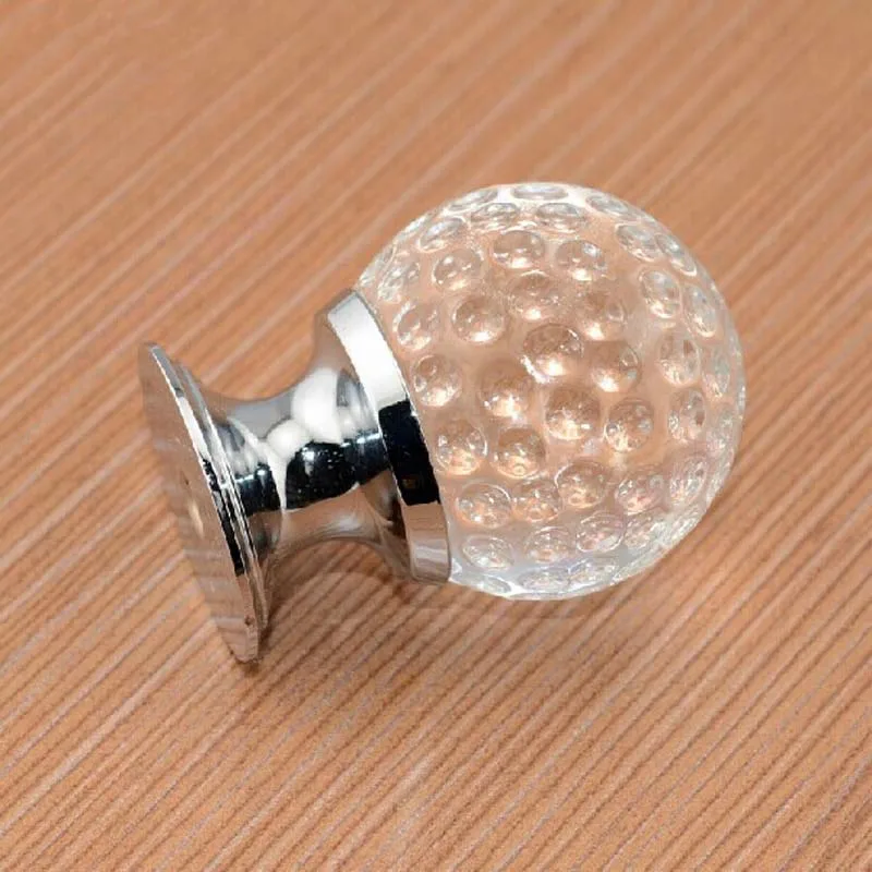 29mm Fashion Luxury Wine knobs High Quality Clear Crystal