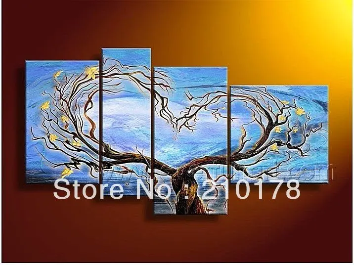 

handmade oil painting on canvas modern 100% Best Art Landscape oil painting original directly from artis LA4-055