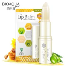 

BIOAQUA Pure Natural Plant Honey Moisturizing Lip Balm Colorless Refine repair lip wrinkles For Woman Winter Lip skin Care