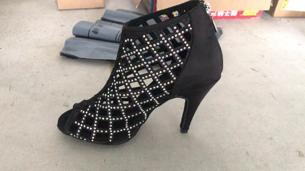 KEEWOO танцевальная обувь со стразами для бальных танцев женская zapatos de mujer