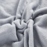 Soft Blanket On The Bed Polyester Coral Fleece Plaid Gray Color Adult Winter Warm Sheets Coverlet Bedspread Flannel Blankets 5
