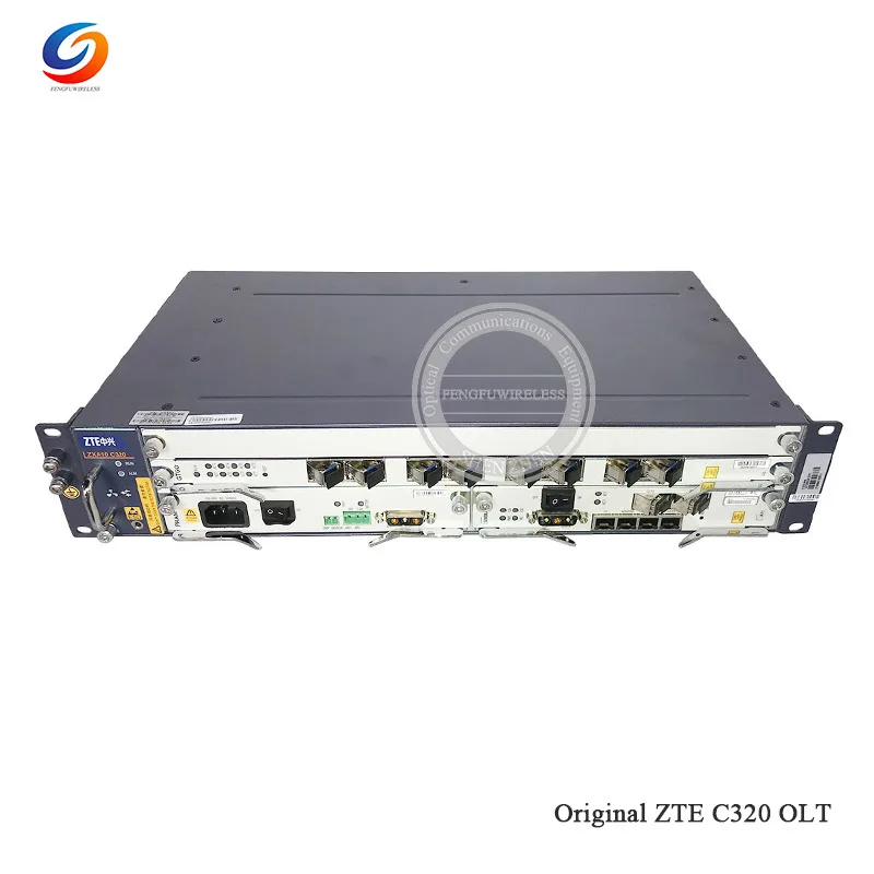 100% оригинальный новый 1000M GPON OLT ZTE C320 SMXA/1 карта * 1 AC + DC PRAM 8 портов GTGO C деловая плата