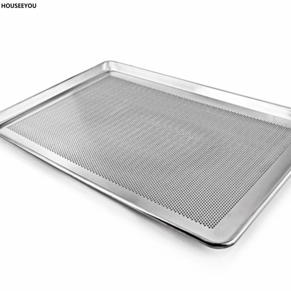 

381*533*25mm Kitchen Cake Tools Baking Tray Aluminum Bun Pan Cake Mold Bread Baking Mold 1pcs Cookie Sheet Pizza Pan