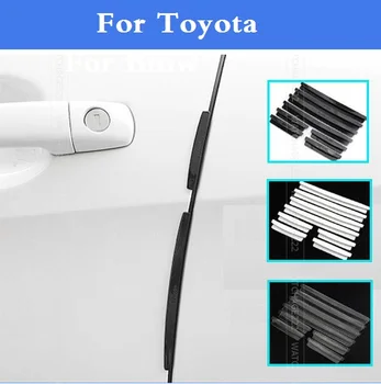 

2017 Car Door Guard Edge Corner Buffer Scratch Protector Strip For Toyota Prius Prius c Probox Progres Pronard RAV 4 Rush Sai