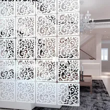 12 шт./лот Экран современная простая перегородка Обеденная свисающих Гостиная из входной занавес ремонт дома