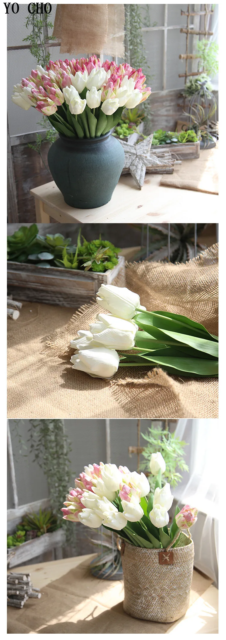 3D print tulip simulation flower  8