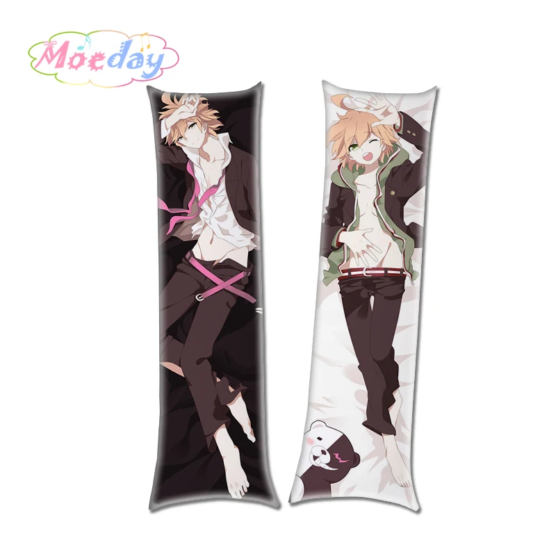 Danganronpa триггер Happy Havoc Nagito Makoto Amami Oma Mens Dakimakura Чехол