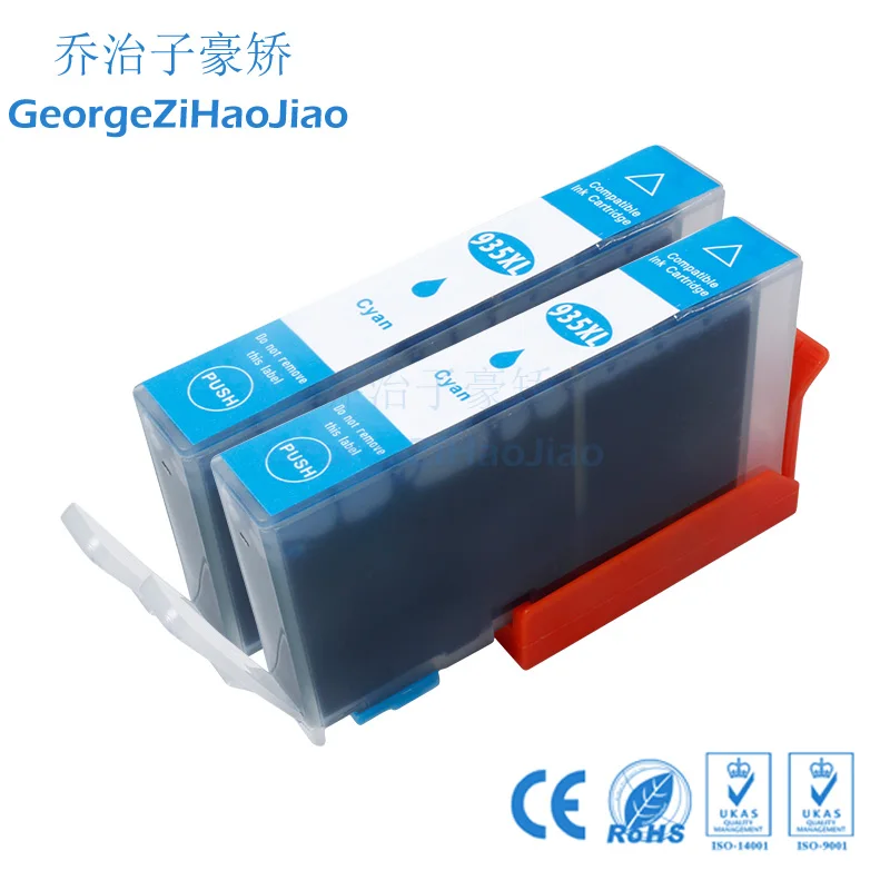 2 шт. 935 934XL чернильный картридж compatiblefor для HP934 HP935 Officejet pro 6230 6830 6835 6812 6815 6820 принтер