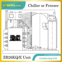 Copland ZB26KQ/E(3.5HP) Condensing Unit for 15~25m3 chiller or freezer room for flake ice, tub ice and block ice storage