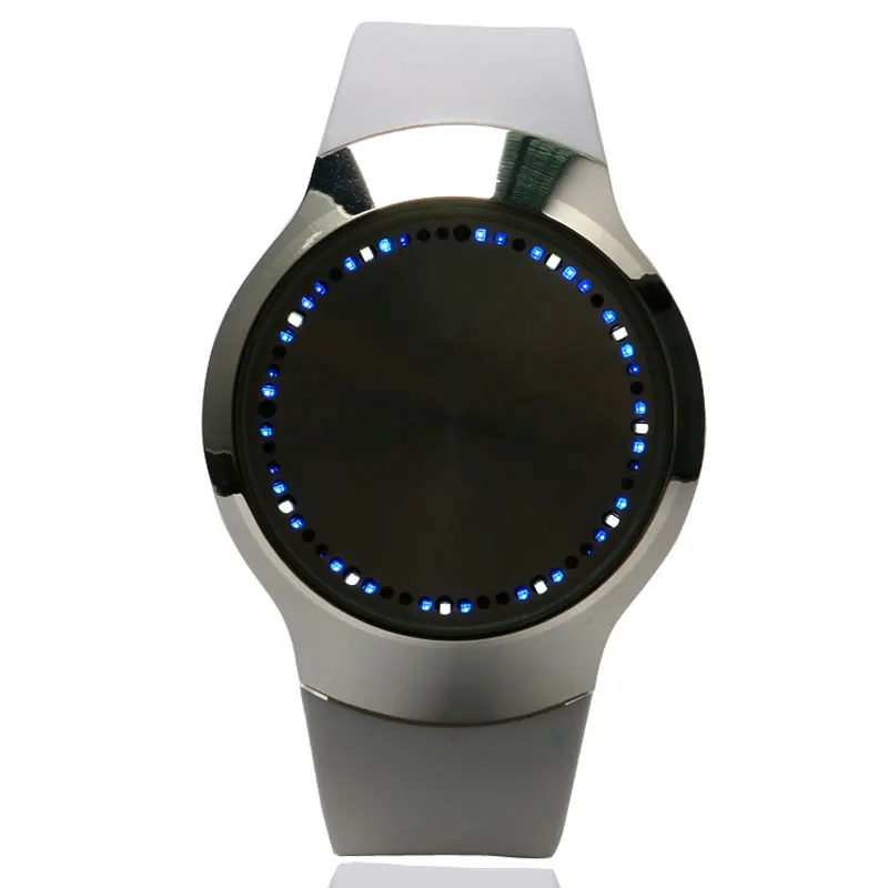 touch screen led couple watch